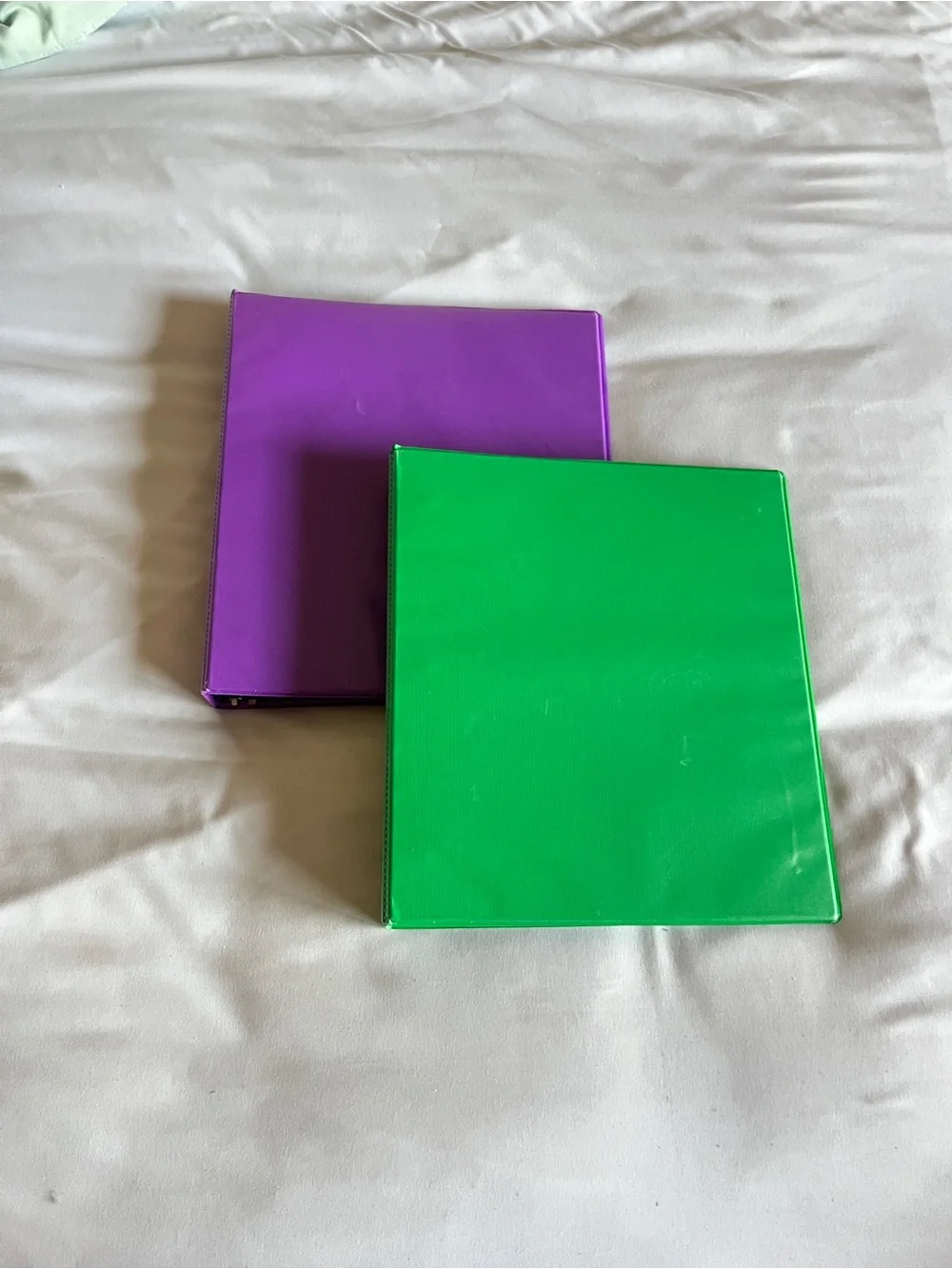 Avery Green & Purple 3-Ring Binders Set 1 Inch Spine